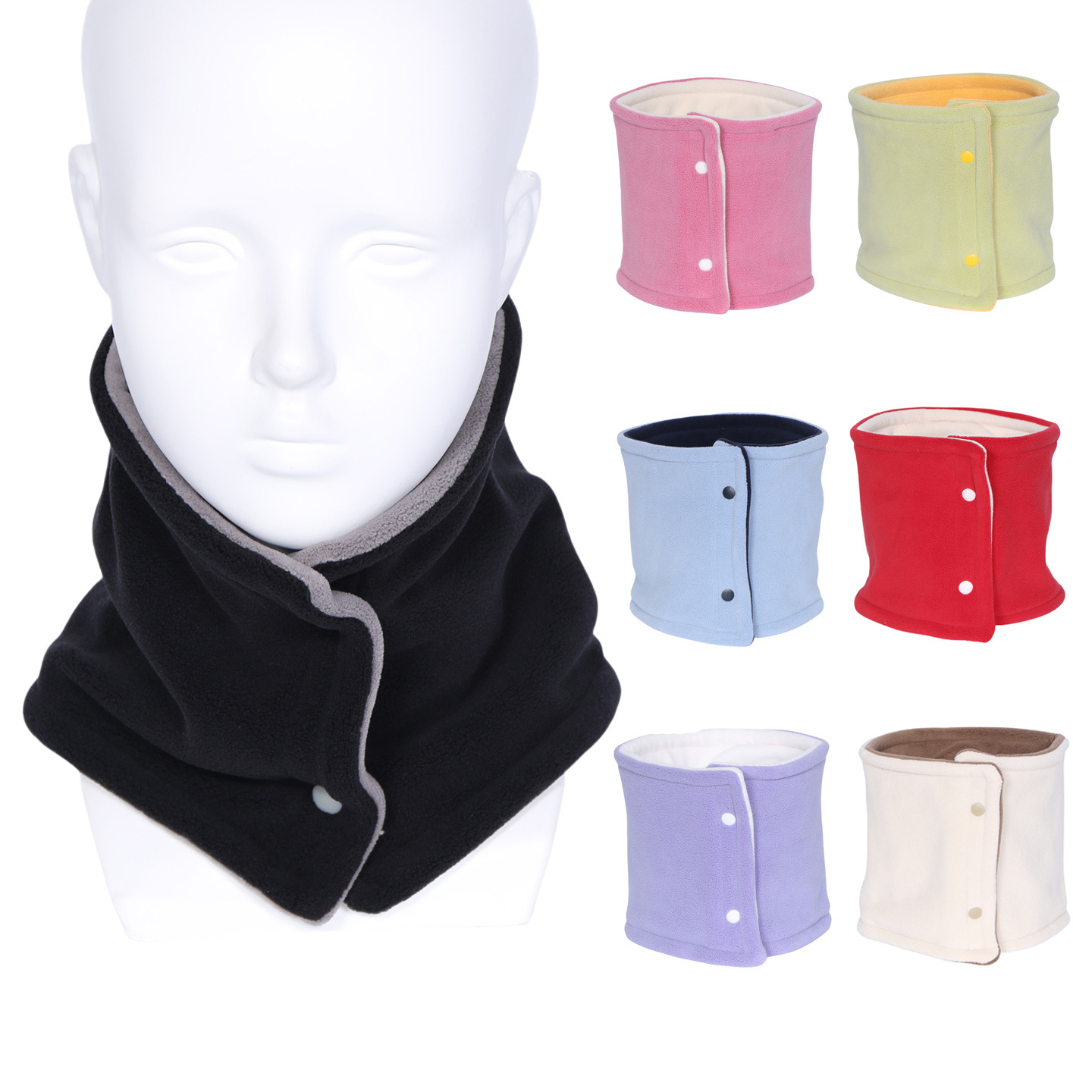 Neck Gaiter Fleece - Cache-cou en polaire Double face pour