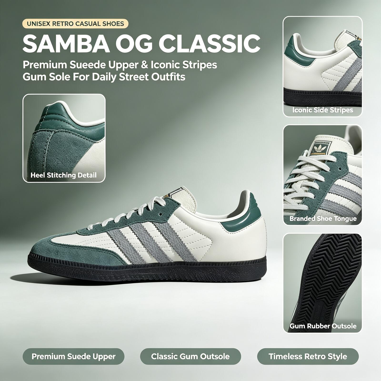 Adidas Shoes Samba - Baskets basses officielles Adidas Samba JP9222