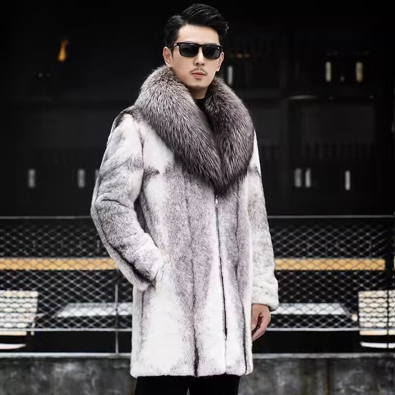 Hommes col rabattu fausse four - Down Jacket Packable avis et prix