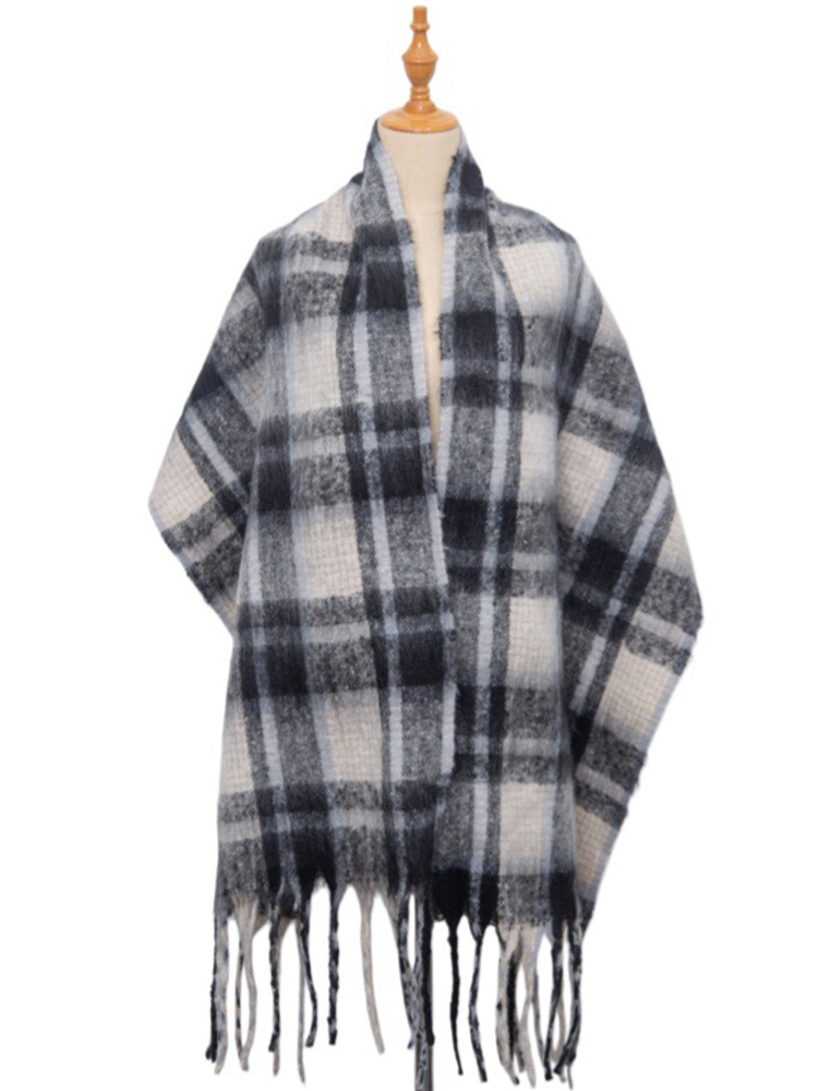 Écharpe en tricot vintage à mo - Wool Scarf Men avis et prix