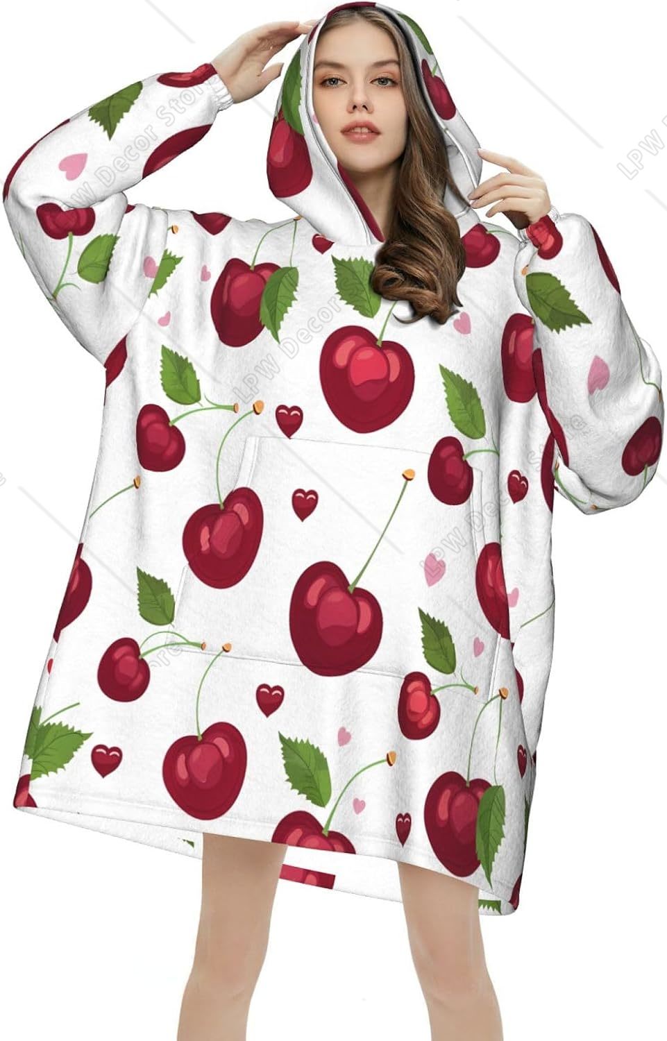 Couverture à capuche surdimens - Sherpa Hoodie Fleece avis et prix