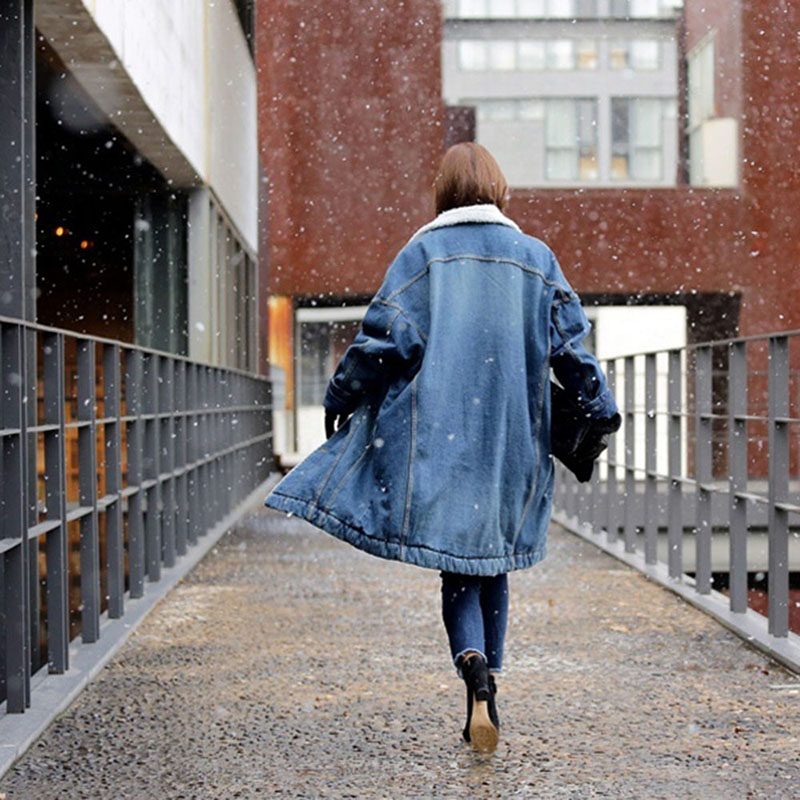 Veste en jean longue et épaiss - Down Jacket Packable avis et prix