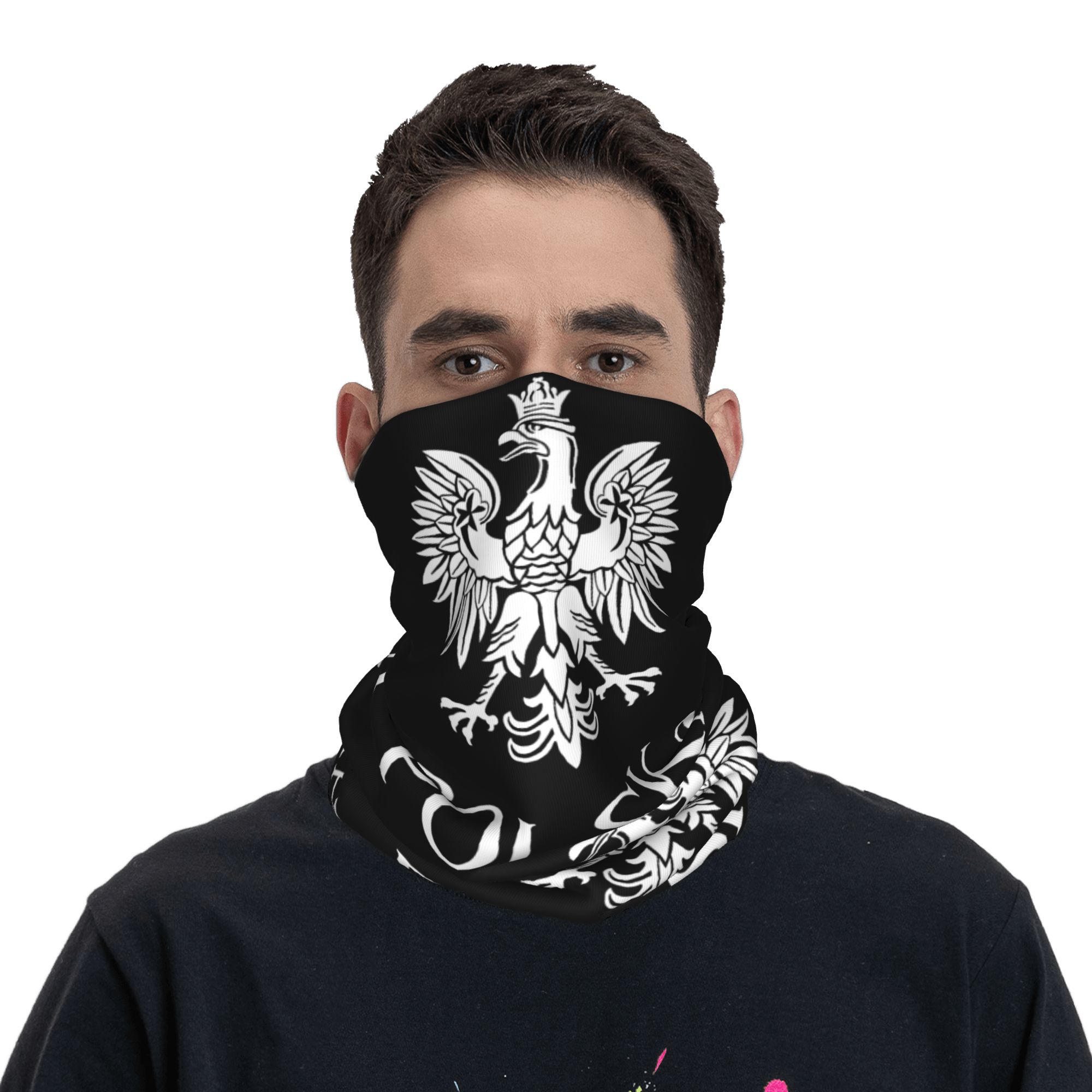 Pologne Polska drapeau Bandana - Neck Gaiter Fleece avis et prix