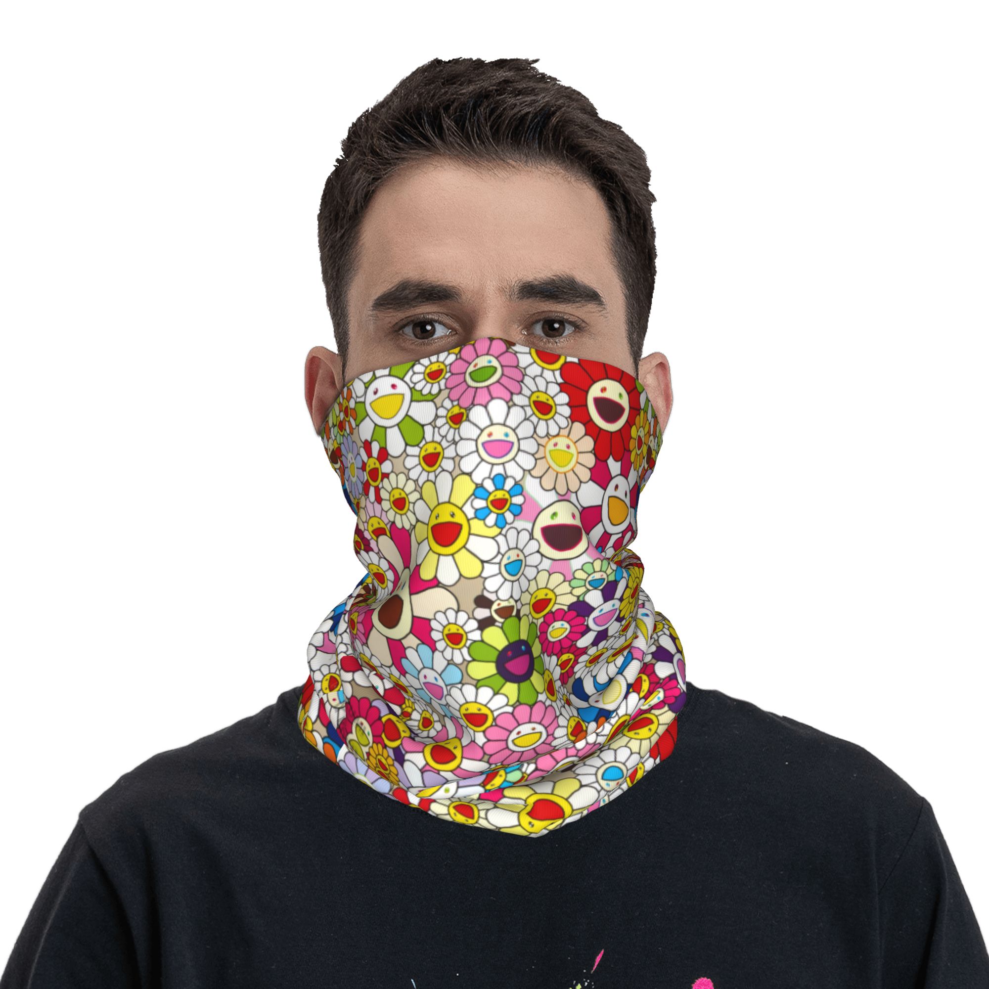 Personnalisé Takashi m-mureda  - Neck Gaiter Fleece avis et prix