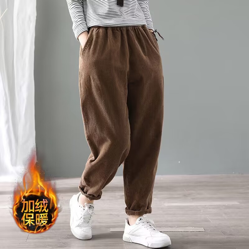 Pantalon sarouel en velours cô - Corduroy Pant Warm avis et prix
