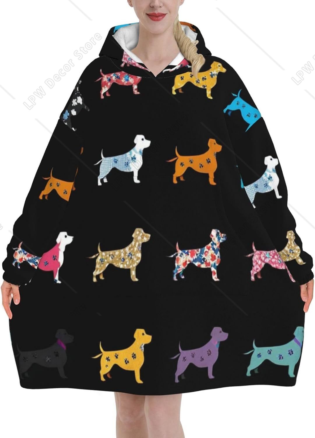 Couverture à capuche amusante  - Sherpa Hoodie Fleece avis et prix